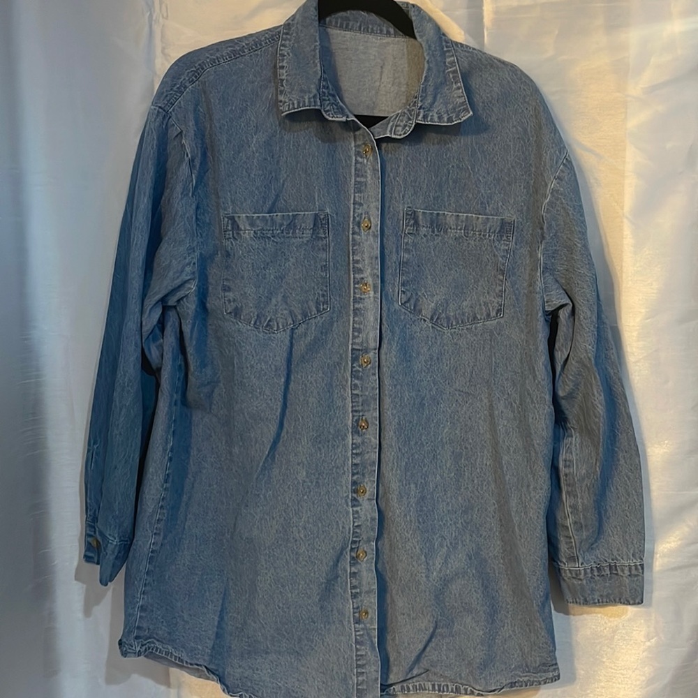 Maternity Denim Top